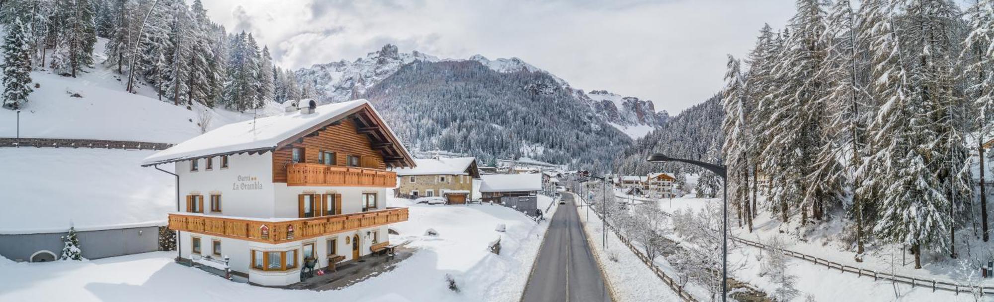 Garni La Grambla Hotel Selva di Val Gardena Exterior foto