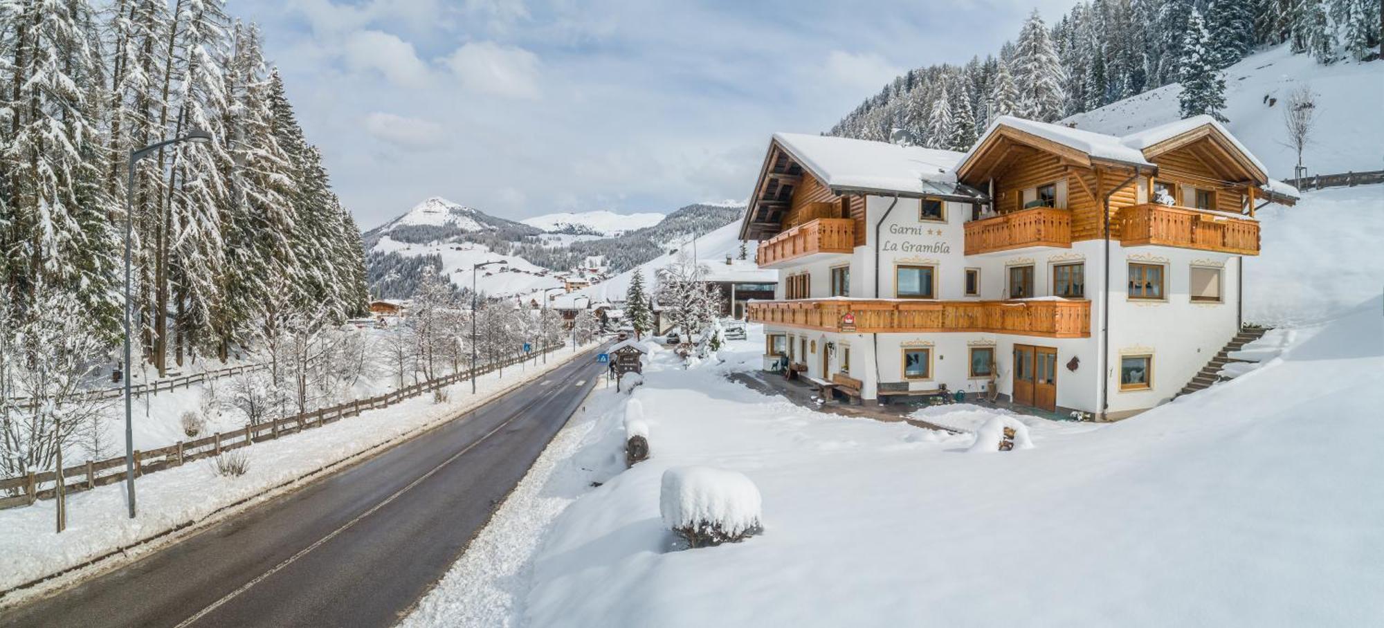 Garni La Grambla Hotel Selva di Val Gardena Exterior foto